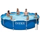 Круглый каркасный бассейн Intex 28212 с чашей из ПВХ фильтр насосом 2006 л/ч 366х76 см Синий (127-9-28212 #2025) - изображение 1