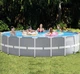 Круглий каркасний басейн Intex 26732-0 з чашею із ПВХ 549х122 см Сірий (127-9-26732-0) - зображення 2