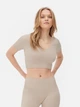 Топ для спорту Primark бежевий BSXZB358 L - изображение 1
