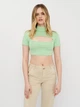 Топ Missguided салатовий URQHA307 36 - зображення 1