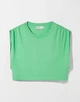 Топ Bershka світло-зелений QYTPQ796 M - зображення 5
