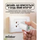 Мережевий зарядний пристрій (адаптер) 2в1 WALKER WH-75 GAN 65W + Data Cable Type-C to Type-C white - изображение 2