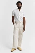 Чоловіча біла лляна сорочка REG COTTON LINEN SS SHIRT Gant XXL 3250083 - изображение 2