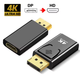 Перехідник з DisplayPort на HDMI адаптер 4К UltraHD converter video/audio Black (500082) - зображення 2