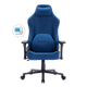 Крісло ігрове GamePro fgc750db Fabric Dark Blue - изображение 1