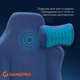 Крісло ігрове GamePro fgc750db Fabric Dark Blue - изображение 3
