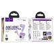 Наушники Hoco EQ22 singer true wireless ANC + ENC шумоподавление BT гарнитура |BT5.4, 40/400mAh, 6-7ч| Фиолетовый - изображение 3