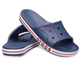 Чоловічі кроксі Слайд Баябенд Сині Crocs Bayaband Slide Navy White (48/49, синій) - зображення 1