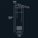 Внутренний фильтр Dennerle Nano Clean Eckfilter XL 150 л/ч, для аквариумов до 60 литров (5860) - изображение 3
