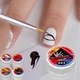 Гель-краска Oumanny Gal Paint (Зеленая №6) для росписи ногтей - изображение 5