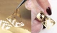 Трафарет Nail Art 409 золото (виниловые стикеры, наклейки) для дизайна и декора ногтей - изображение 4