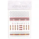 Наклейки 3D Joyful Nail DD-578 "Бренд" на клейкой основе для дизайна и декора ногтей - изображение 1