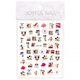 Наклейки 3D Joyful Nail DD-589 "Бренд" на клейкой основе для дизайна и декора ногтей - изображение 1