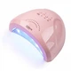 Лампа SUNone UV/LED 48W (рожева) для гель-лаку та манікюру - зображення 1