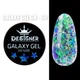 Глитерный гель Galaxy Gel (GA-04) Дизайнер 10 мл с блестками для декора ногтей - изображение 1