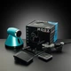 Фрезер Мокс X804 на 80W – 55000 об/мин (голубой/cyan) для снятия материала и обработки кутикулы - изображение 1