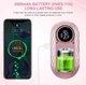 Портативный фрезер JF-603 на аккумуляторе (2600 mAh) на 35 Вт. и 35 000 об. с дисплеем, на USB- для маникюра Черный - изображение 6