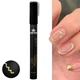 Дзеркальна ручка-маркер Gold Chrom metal nail pen Дизайнер для малювання на нігтях - зображення 1