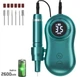 Фрезер JF-602 на 35W – 35000 об/мин (бирюзовый) на аккумуляторе 2600 mAh для снятия материала и обработки кутикулы - изображение 1