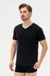 Футболка Cornette 58(4XL) Чёрный (68419) - изображение 1