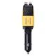 Універсальний автомобільний зарядний пристрій з висувними кабелями та 4 USB портами жовтий - зображення 14