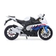Лита колекційна модель мотоцикла BMW S1000RR (Maisto) в масштабі 1:12 / Білий - зображення 4