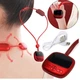 Массажер-подвеска на шею микроточечный Neck Massager Красный - изображение 1