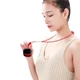 Массажер-подвеска на шею микроточечный Neck Massager Красный - изображение 4