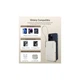 Батарея универсальная Choetech Magnetic Wireless 10000mAh 20W, PD, Qi-15W, USB-C In/Out, buid-in cabel, White (B735-CCWH) - изображение 6