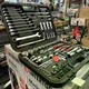 Набір інструментів INTERTOOL STORM ET-8126 (126 предметів), з тріскачками 1/2", 3/8", 1/4", із Cr-V сталі - зображення 3