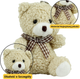 Брелок LEAN Toys Ведмедик 8 см Бежевий (5905991048503) - зображення 2