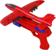 Maszynka do baniek mydlanych LEAN Toys Samolot-pistolet Czerwony 15984 (5905679075302) - obraz 4