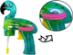 Пістолет для мильних бульбашок LEAN Toys Фламінго Синій 6732 (5905214979386) - зображення 5
