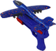 Maszynka do baniek mydlanych LEAN Toys Samolot-pistolet Niebieski 15985 (5905679075319) - obraz 5