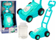 Машина для мильних бульбашок LEAN Toys Газонокосарка-каталка з ручкою Зелена 19714 (5905991010890) - зображення 2