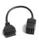 Переходник для сканера на Renault 12 pin на 16 pin OBD2 Автомобилем, Делфи, TCS, Multidiag, K-Lin - изображение 2