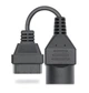 Переходник для сканера на MAZDA 17 pin на 16 pin OBD2 Автомобилем, Делфи, TCS, Multidiag, K-Line - изображение 6