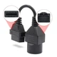 Переходник для сканера на MAZDA 17 pin на 16 pin OBD2 Автомобилем, Делфи, TCS, Multidiag, K-Line - изображение 7