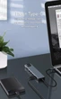 Універсальний USB Hub Type-C 8-в-1 з HDMI 4K, PD зарядкою, Ethernet і кардрідером - зображення 8