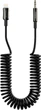 Кабель AUX Proove Steel Spring Lightning to 3.5 мм 1 м Black (624070001) - изображение 1