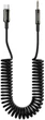 Кабель AUX Proove Steel Spring Type-C to 3.5 мм 1 м Black (624080001) - изображение 1