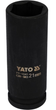 Nasadka udarowa długa YATO 1/2" 21 mm (YT-1041) - obraz 1
