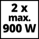 Akumulator Einhell X-Change 18 V Li-Ion 3 Ah PXC PLUS 2 szt (4511631) - obraz 4