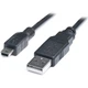 Кабель REAL-EL USB - mini USB V 2.0 (M/M), 1.8 м, чорний (EL123500006) - зображення 1