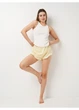 Шорты пижамные H&M L Желтый 1154185 - изображение 3