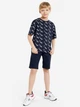Футболка для мальчиков FILA 134-140 (140) Темно-синий 120599FLA-M3 - изображение 3