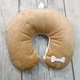 Детская подушка-игрушка для путешествий Malloory Home 25х25см собачка - изображение 5