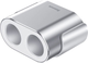 Rozgałęźnik zapalniczki Baseus High Efficiency One to Two Cigarette Lighter Silver (6953156296930) - obraz 2