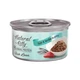 Вологий повнораціонний корм для котів Natural Kitty Meat Lover tuna and sardine in gravy з диким тунцем та сардиною у соусі, 70г - зображення 1