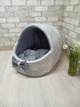 Будинок лежанка для котів та собак Animals_joy Кошик S 34*34 см (141) - изображение 2